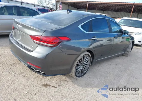 2017 Genesis G80 5.0 Ultimate z USA, uszkodzony, nr VIN KMHGN4JF0HU207725
